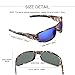 JIANGTUN Polarized Camouflage Polarized Sports Sunglasses Unisex - Camo Patterns Sun Glasses for Fishing Hunting Boating Driving Cycling Sun Glasses UV400 Shades Outdoor Sport