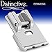 Distinctive Piping Sewing Machine Presser Foot - Fits All Low Shank Snap-On Singer*, Brother, Babylock, Euro-Pro, Janome, Kenmore, White, Juki, New Home, Simplicity, Elna and More!