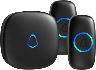 SECRUI Wireless Doorbell 1000ft IP55 Waterproof 58 Melodies Receiver
