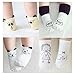 Cuca Dunna Infant Baby Toddler Socks For Girls And Boys,Anti Skid Socks 4 Pairs