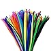 Bememo 200 Pieces Pipe Cleaners Chenille Stems 6 mm x 12 Inch for DIY Art Craft, Assorted Colors