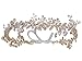 Vijiv Vintage Wedding Accessories Bridal Headpiece Flower Crown Headband Hair Wreath