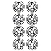 5th Element Replacement Wheels for Inline Skates and Roller Blades-Designed for Indoor and Outdoor Use-8 Pack (84mm)