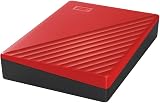 WD 4TB My Passport Portable HDD USB 3.0 Red with Backup Software view 5