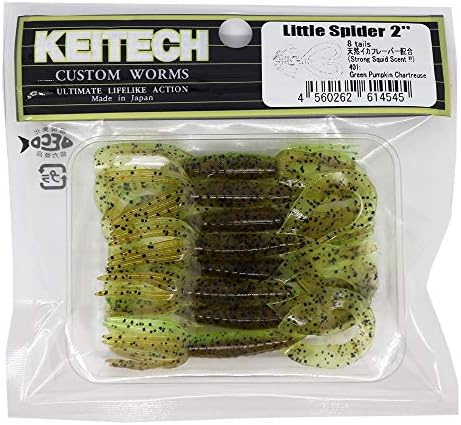 Keitech Little Spider 2-Inch Soft Plastic Creature Bait