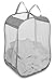 Whitmor Pop and Fold Bag, Paloma Gray Laundry Hamper