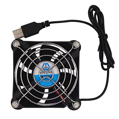 WINSINN 80mm USB Fan 5V Brushless 8025 80x25mm for Cooling DIY PC Computer Case CPU Coolers Radiator - //coolthings.us