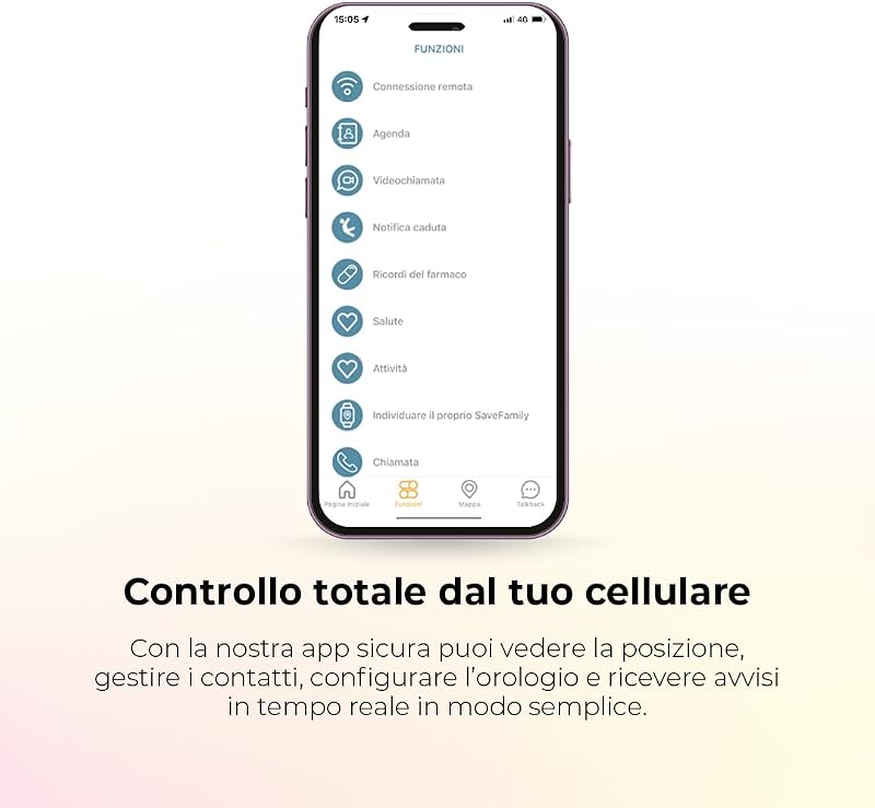 SaveWatch Plus 2 | Smartwatch per Bambini con Localizzatore GPS — foto 7 di 8