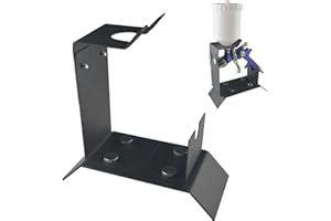 HUBEST Gravity Paint Sprayer Stand - Benchtop Gravity Feed Spray Gun Holder - HVLP Spray Guns Holder