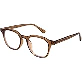 Dollger Blue Light Blocking Glasses For Woman Men Thick-Framed Square Non-Prescription, For Computer,Gaming, Phone Use