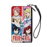 Buckle-Down Unisex-Adults Zip Wallet Small, Fairy Tail, 6.5