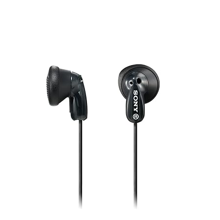 Sony MDR-E9LP In-Ear / In-Ohr Kopfhörer (1,2m Kabel, Neodym-Magnet, für MP3-Player, Walkman, iPod) schwarz