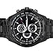 FANMIS Men's Multifunction Military Analog Watch Big Face Luminous Chronograph Fashion Quartz Business Dress Waterproof Sport Watch Silicone Strap (X Black)