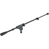 Gator Frameworks Telescoping Boom Arm for Mic Stands (GFW-MIC-0020) | Fits Standard 5/8"-27 Threading, Durable Steel Design, Fully Adjustable, 30" Max Extension, Built in Cable Mangement Clips