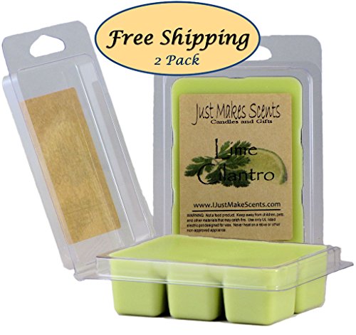 2 Pack - Lime Cilantro Wax Melts by Just Makes Scents