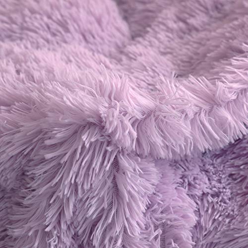 XeGe Plush Shaggy Duvet Cover Luxury Ultra Soft Crystal Velvet Bedding