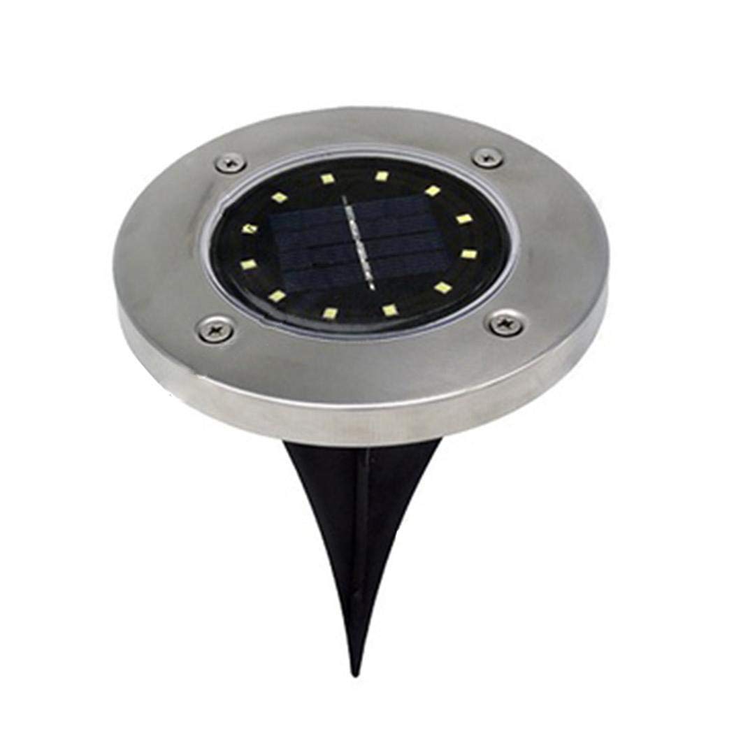 ZEARO Solar Power LED Walkway Lights Path Garden Underground Light Solar Lights