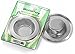 Kitchen Sink Strainer & Drain Cover 2PCS Stainless Steel - Prevent Clogging - Wide Rim 4.5