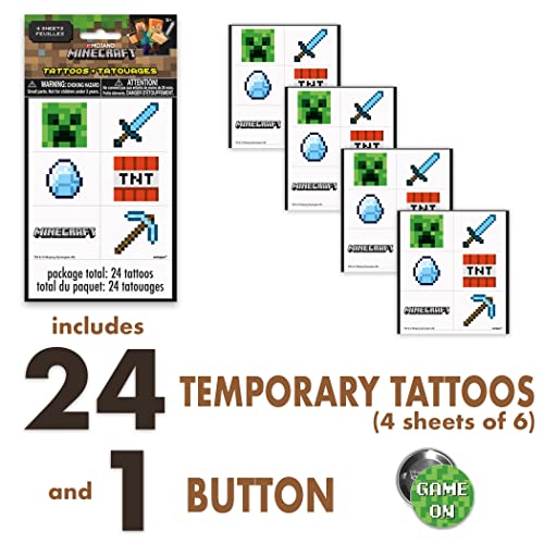 Minecraft Party Supplies, Minecraft Birthday Party Supplies for Boys or