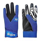 AJ Styles Blue Pro Wrestling Fight Gloves