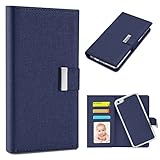iPhone 6 Case, SAMONPOW Premium PU Leather Detachable Folio Flip iPhone 6 Wallet Case Credit Card Holder, Slim Fit Magnetic Closure Shockproof Soft Rubber Bumper Case for iPhone 6 6s 4.7