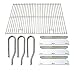 Direct Store Parts Kit DG131 Replacement for Jenn Air Gas Grill 720-0336 (Stainless Steel Burner, Heat Plate, and Solid Cooking Grid)