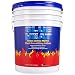Blue Heat Snow and Ice Melter Rock Salt - 50lbs Bucket - Heat Generating Pellets - Concrete and Surface Safe - Industrial Grade - Home and Commercial Use - Blue Tint - Works in -25&deg; F primary