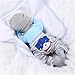 SanyDoll Reborn Doll Newborn Doll 22inch 55cm Lifelike Cute Lovely Baby Vinyl Newborn Doll