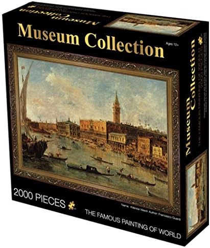 Puzzle House Gift Boxed Jigsaw Puzzle, World Famous Painting, 2000 Piece Museum Collection Art，Fine Cut & Fit, Photography Toys Game for Adults & Kids 510 (color : N)