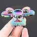 Fidget Spinner Rainbow Hand Spinning Toy EDC Focus Stress Reducer Toy Perfect for Girls Gift (Rainbow Heart)