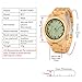 BOBO BIRD Wooden Men's Bamboo Watch with Luminous Night Silver Pointer Casual Sports Watches Gift with Box
