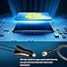 Digital TV Antenna - Amplified HDTV Antenna 75+ Miles Range with 2019 Newest Powerful Amplifier Signal Booster, Support 4K 1080P for All Old TVs w/ 13.2ft Coaxial Cable