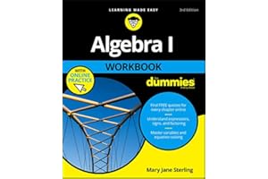 Algebra I Workbook For Dummies