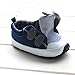 Kuner Baby Boys Girls Shoes Cotton Rubber Sloe Outdoor Breathable Sneakers First Walkers Shoes(Grey,12-18months)
