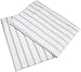 Amazon Basics Lightweight Super Soft Easy Care Microfiber Pillowcases - 2-Pack - King, Taupe Stripe, Pillow Not Included