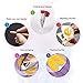 Makerfun Heat Transfer Vinyl, Permanent Adhesive Backed Vinyl Sheets Assorted Colors - 26 Pack of 12 x 10