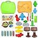Life-Tandy Dino World Pretend Play Toy For Children Dinosaur Dough Mold Kids Toy 26PCS for Girls And Boys