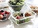 1 Compartment Glass Meal Prep Containers (4 Pack, 28 oz) - Glass Food Storage Containers with Lids, Glass Lunch Box, Glass Bento Box Lunch Containers, Portion Control, Airtight