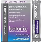 Isotonix Digestive Enzymes with Probiotics Packets – DigeZyme® Multi-Enzyme Complex & Bacillus coagulans – Supports Digestion & Nutrient Absorption, Vegan, Gluten-Free, 20 Packets (2 Servings Each)