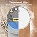 Tesvor Robot Vacuum and Mop Cleaner with Water Tank, 1800Pa Powerful Suction Robotic Vacuum Cleaner for Dust and Pet Hair, App Control, Route Planning, Alexa Voice Controlthumb 1