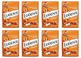 Luden's Wild Honey Cough Throat Drops Pectin Lozenge/Oral Demulcent 30-Count per pack (8-Pack)