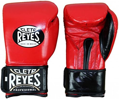 Cleto Reyes Extra Padding Leather Training Gloves - Black