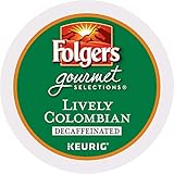 Lively Colombian Decaf K-cup for Keurig Brewers,  24 Count