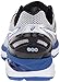 ASICS Men's GT 2000 4 Running Shoe, Silver/White/Royal, 12 M US