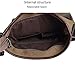 Zebella Casual Messenger Shoulder Bag for iPad Satchel Crossbody Canvas Bags