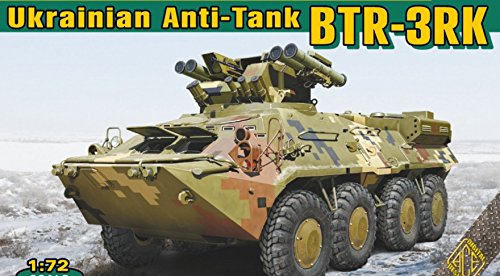 PLASTIC MODEL BUILDING KIT BTR-3RK UKRAINIAN ANTI-TANK VEHICLE 1/72 ACE 72176