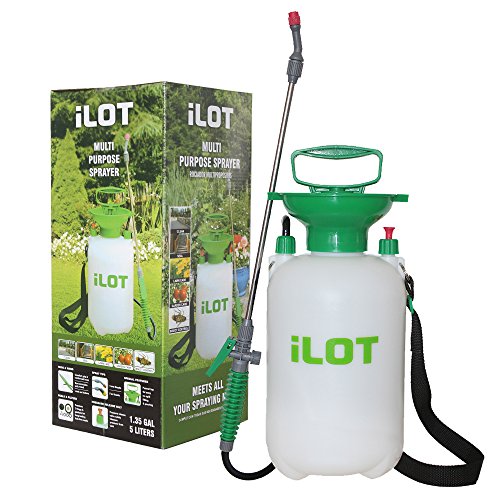 iLOT Pump Up Sprayer with Funnel and Shoulder Strap in Lawn and Garden(1.3Gallon) - Thumbnail 4