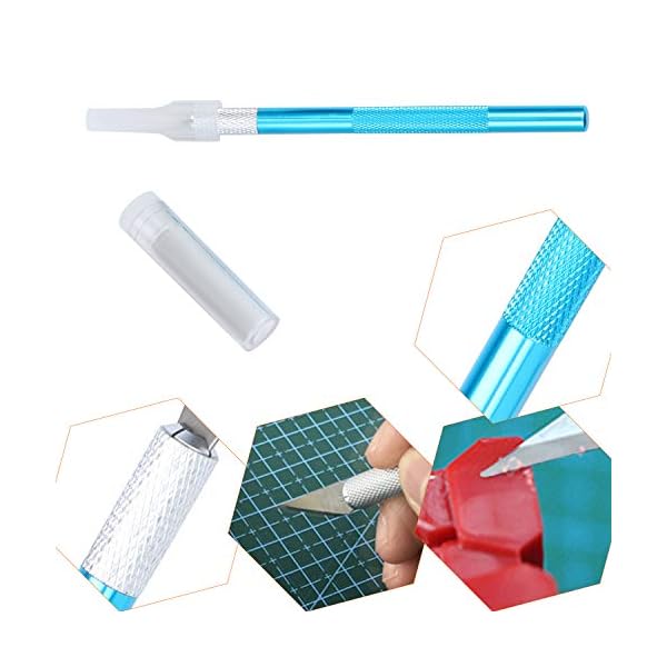 WiMas 9 StÃ¼ck Standard Gundam Modellierer Basic Tools, Gundam Modeler Grundwerkzeuge, Modellbau Werkzeuge – Bild 6