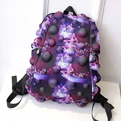 Trends Travel Backpack Harajuku Personality Student Bags Bubble Shoulder Bag WD0222 Pattern 1