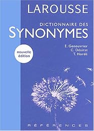Dictionnaire des synonymes
